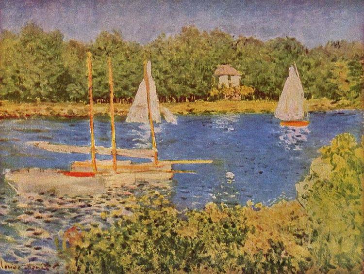 Claude Monet Das Seinebecken bei Argenteuil